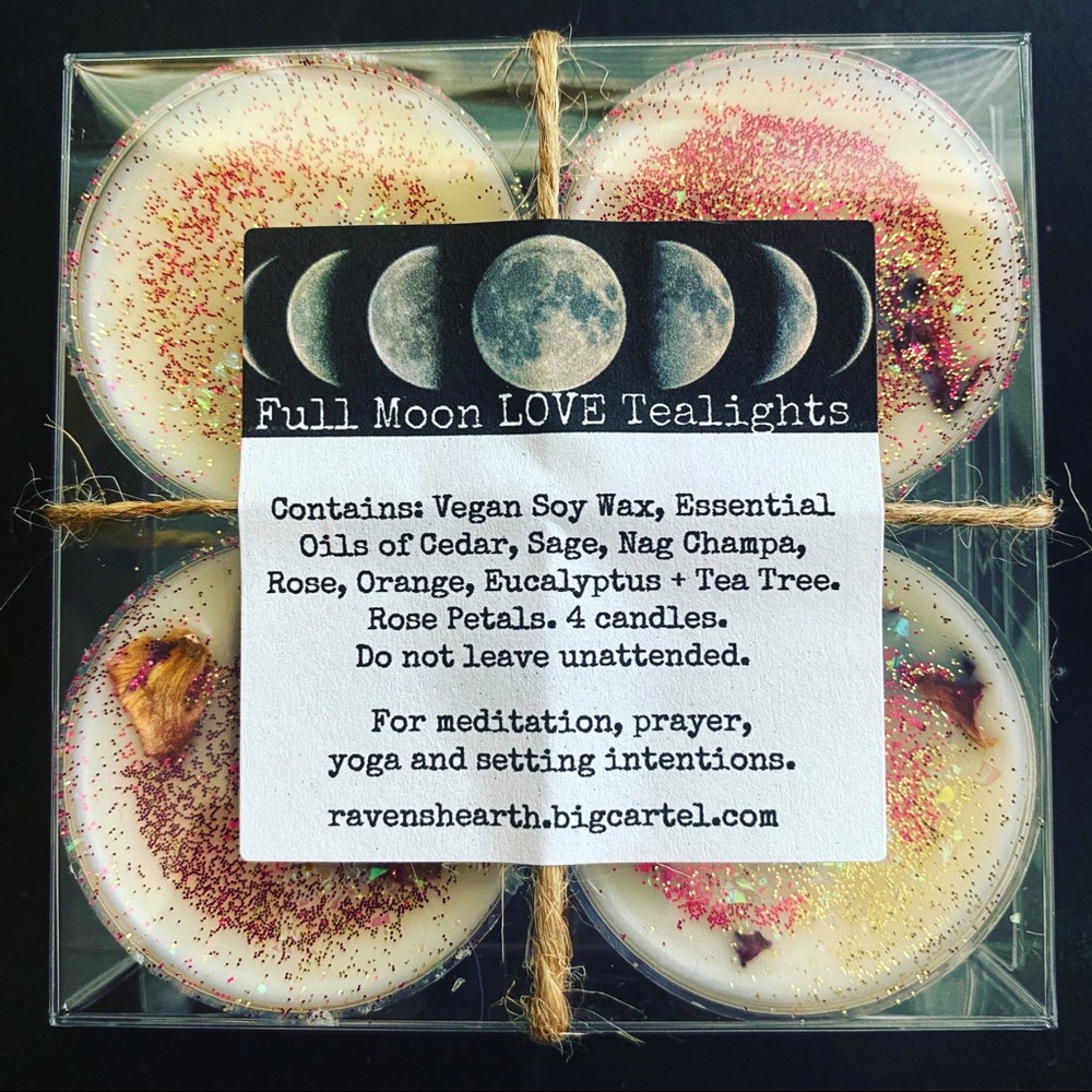 FULL MOON 🌝❤️ Magic Tealight Candles